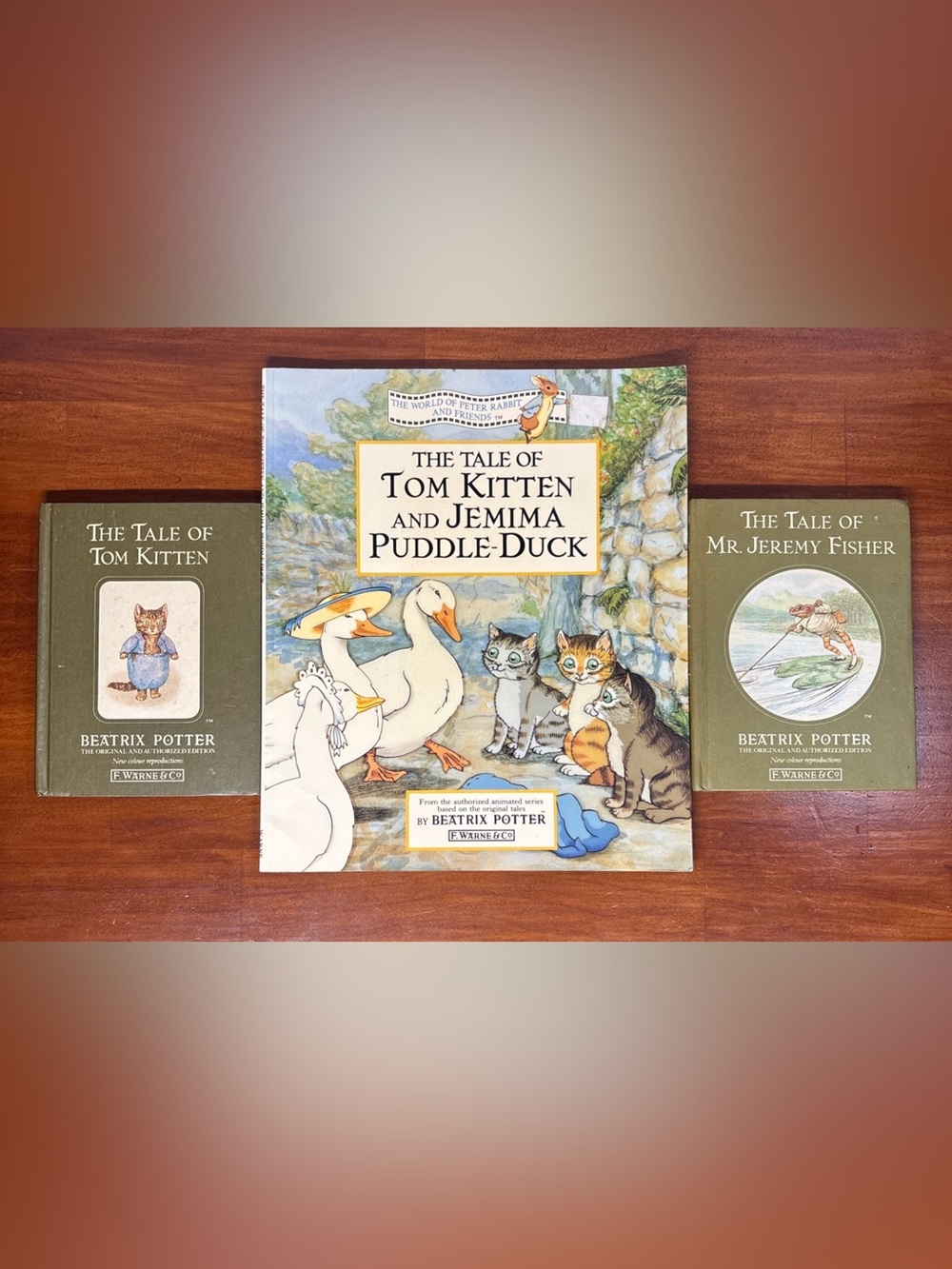 Vtg. Beatrix Potter “The Tale Of…” Books Lot Of 3